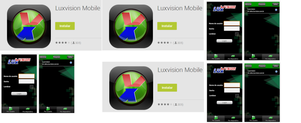 Aplicativo Android para Acesso Remoto DVR Luxvision